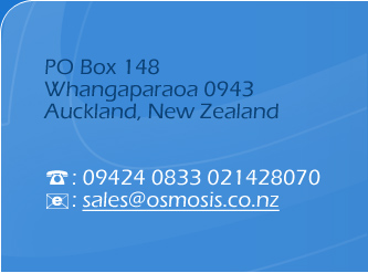 Osmosis Solutions offers a variety of specialty services