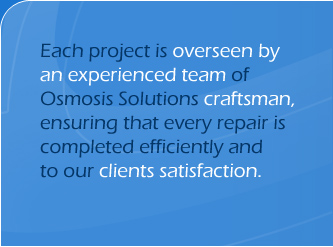 Each project is overseen by experienced professionals