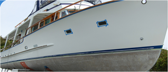 Step two - hot vac help to thoroughly dry the hull